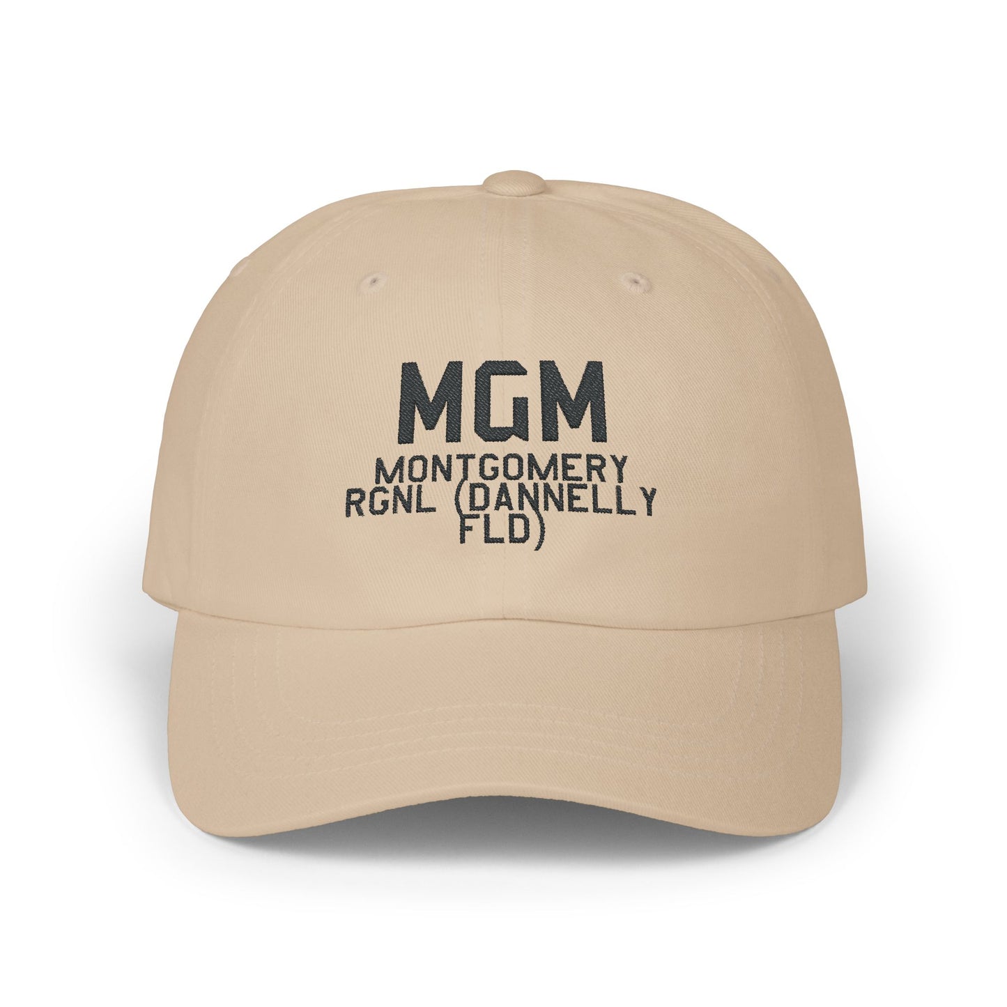 MGM Dad Cap | Montgomery Regional (Dannelly Field) Airport Hat