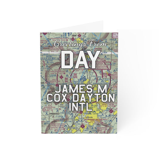 DAY Greeting Cards | James M Cox Dayton International Airport Cards