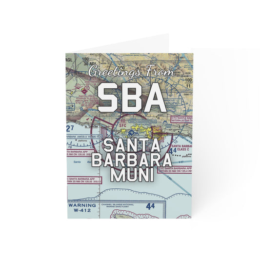 SBA Greeting Cards | Santa Barbara Municipal Airport Cards