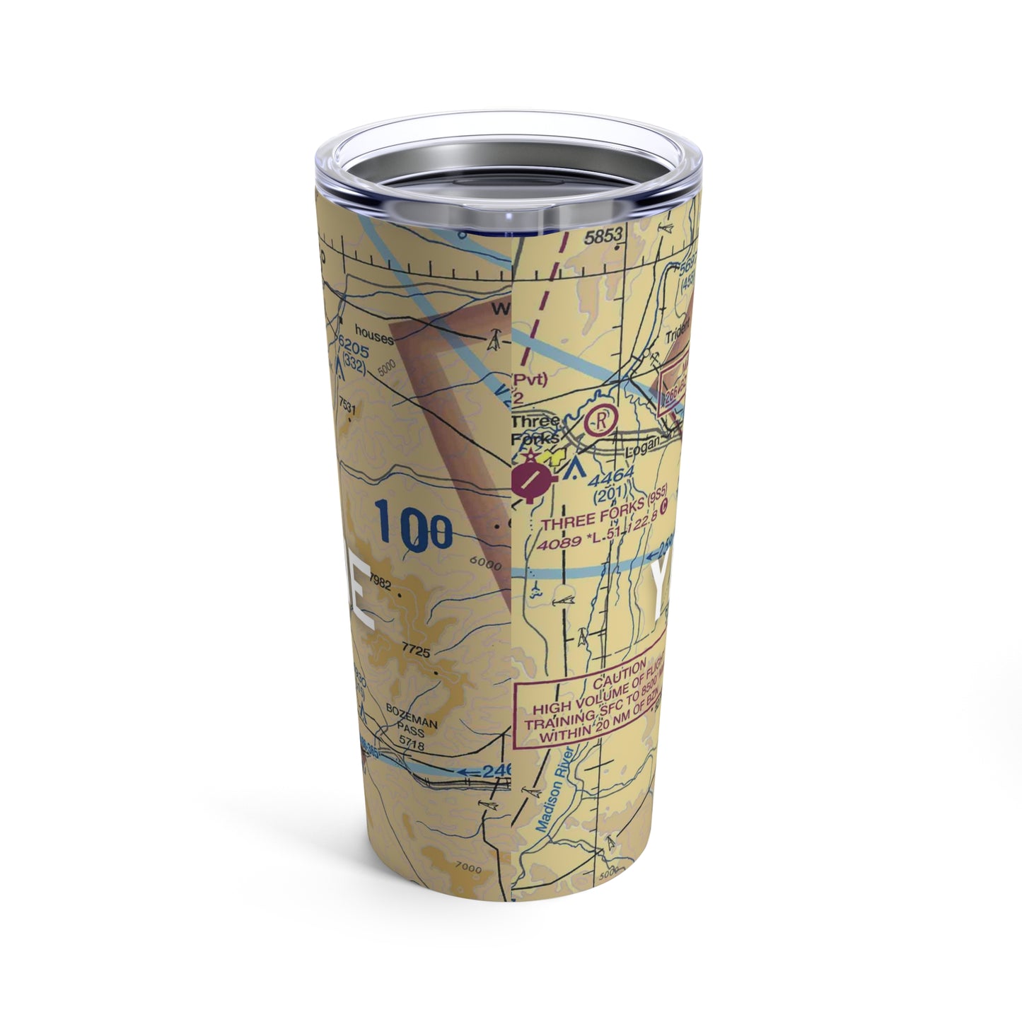 BZN Tumbler | Bozeman Yellowstone International Airport Tumbler