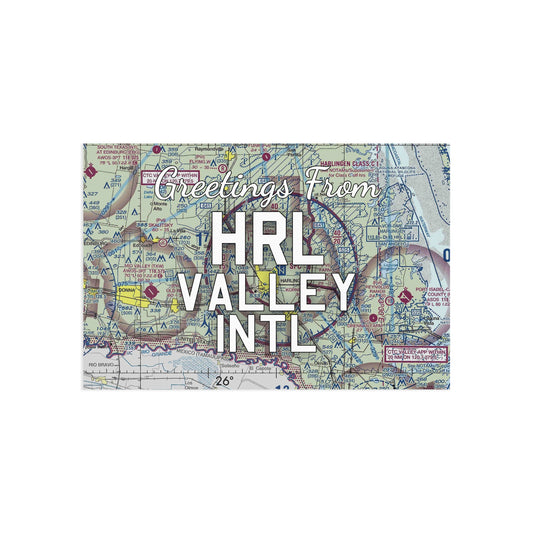 HRL Postcard | Valley International Airport Card