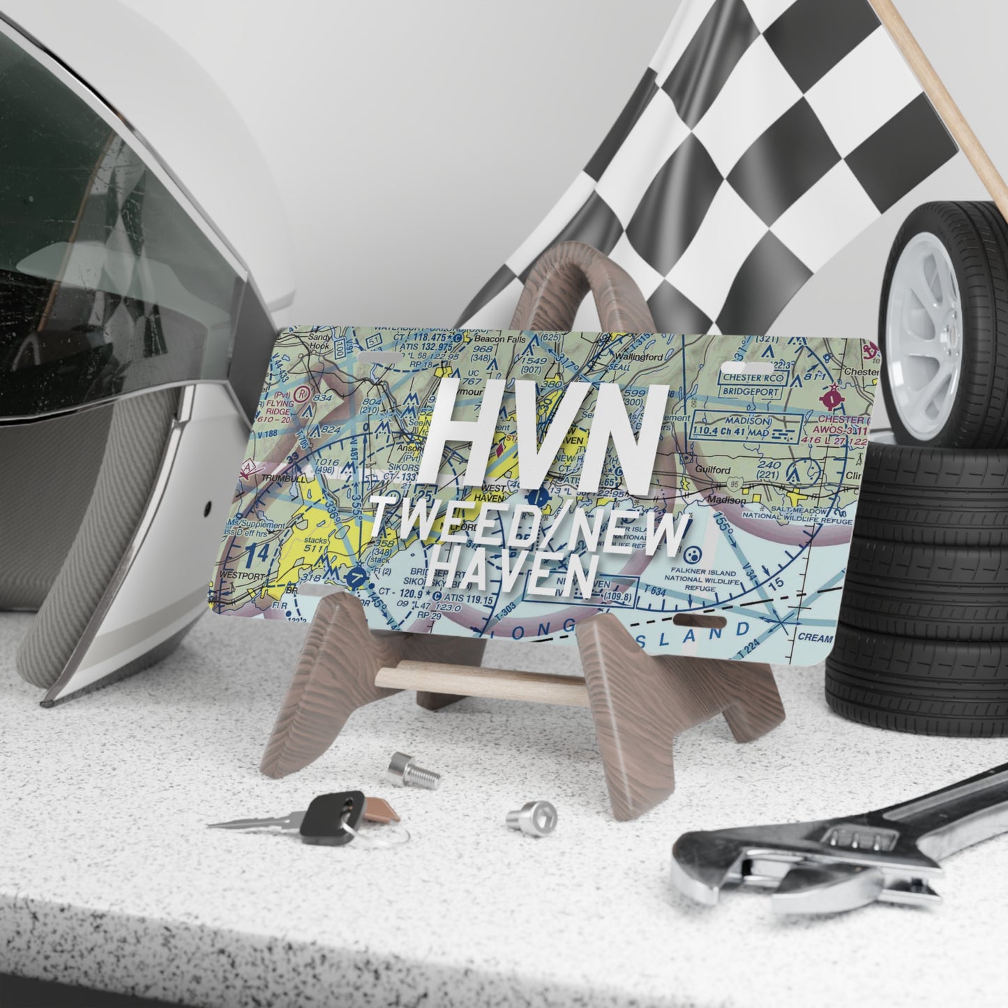 HVN Vanity Plate | Tweed/New Haven Airport Vanity Plate