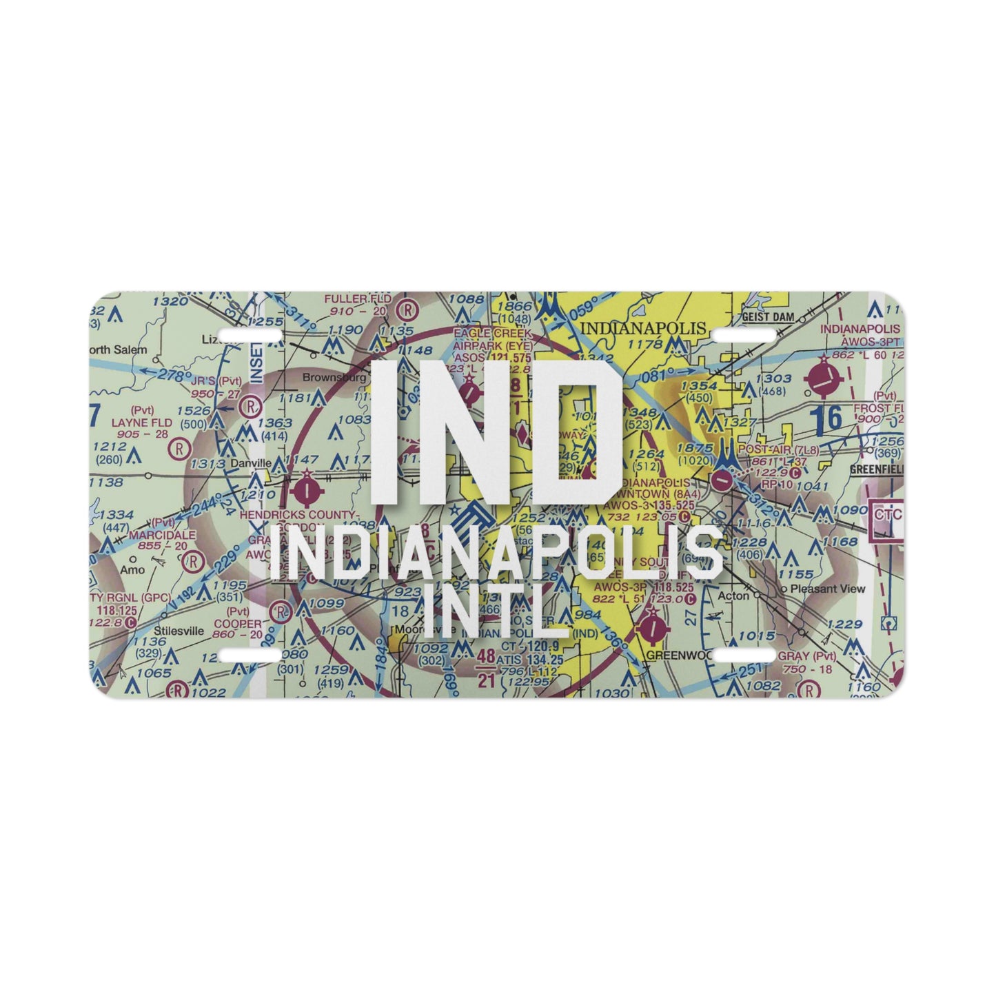 IND Vanity Plate | Indianapolis International Airport Vanity Plate