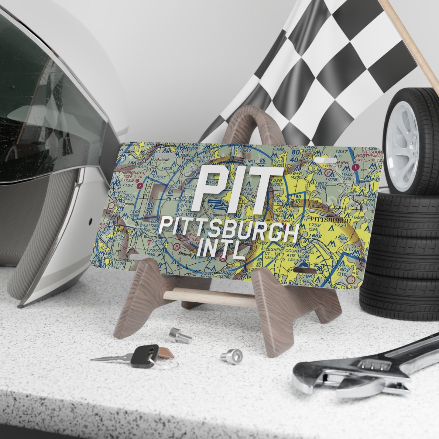 PIT Vanity Plate | Pittsburgh International Airport Vanity Plate