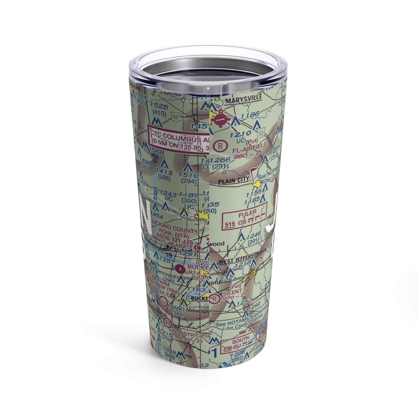 CMH Tumbler | John Glenn Columbus International Airport Tumbler