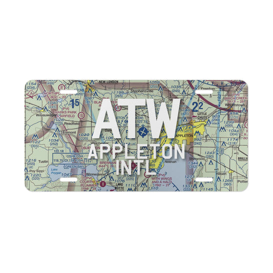 ATW Vanity Plate | Appleton International Airport Vanity Plate