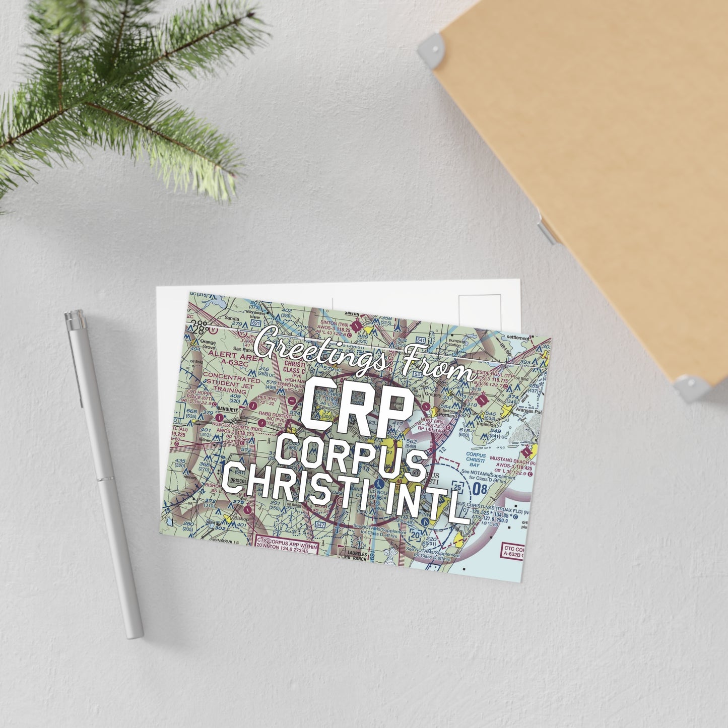 CRP Postcard | Corpus Christi International Airport Card