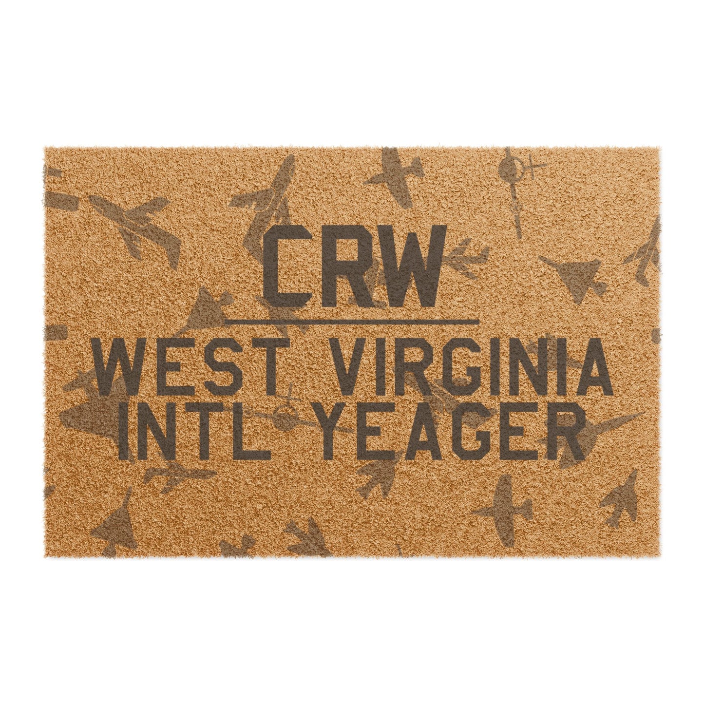 CRW Doormat | West Virginia International Yeager Airport Doormat