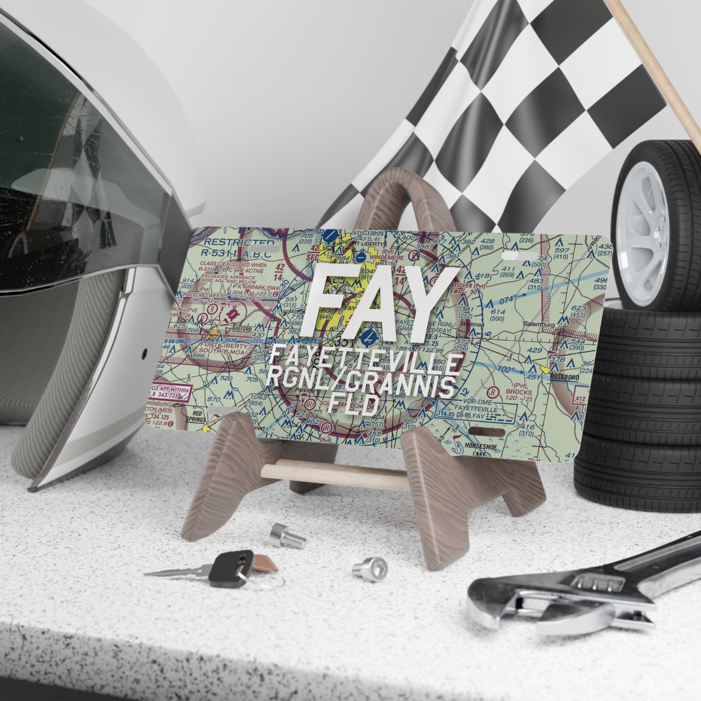 FAY Vanity Plate | Fayetteville Regional/Grannis Field Airport Vanity Plate