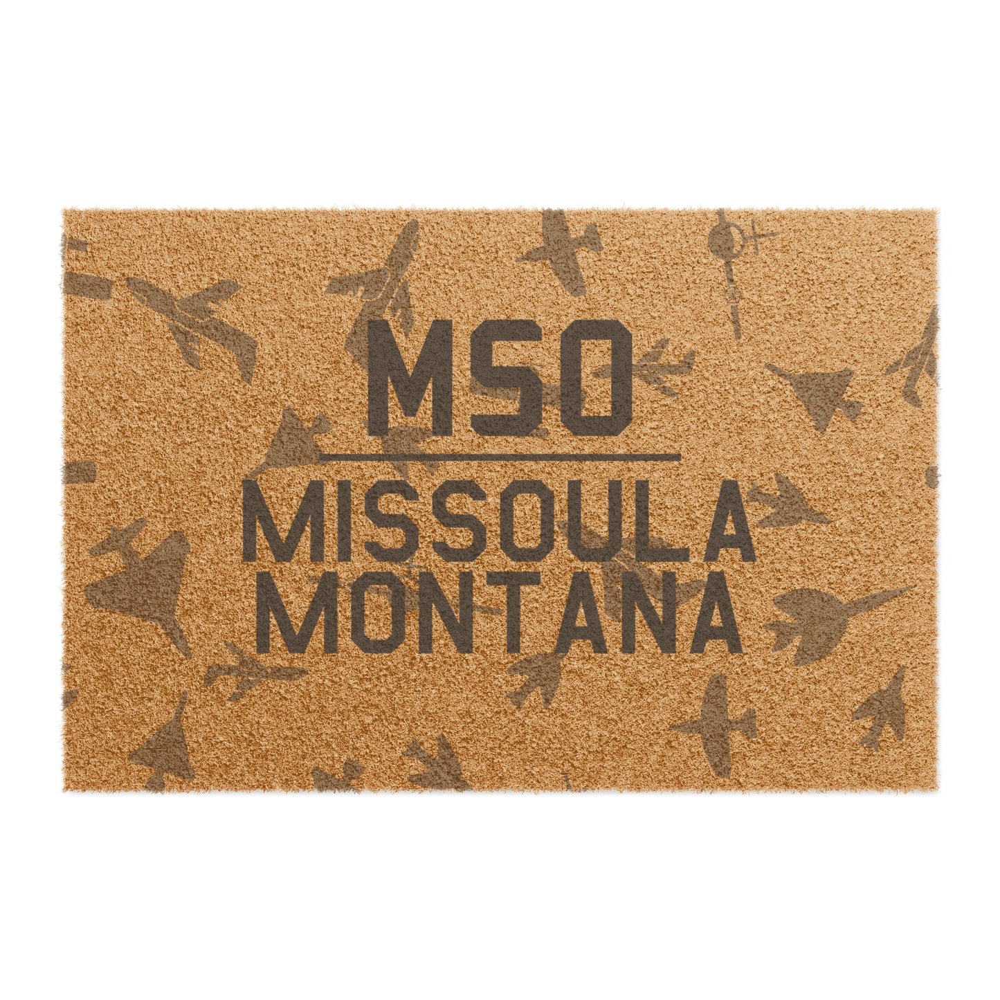 MSO Doormat | Missoula Montana Airport Doormat