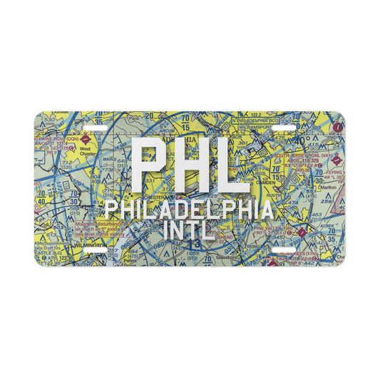 PHL Vanity Plate | Philadelphia International Airport Vanity Plate