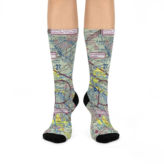 MDT Cushioned Crew Socks | Harrisburg International Airport Socks