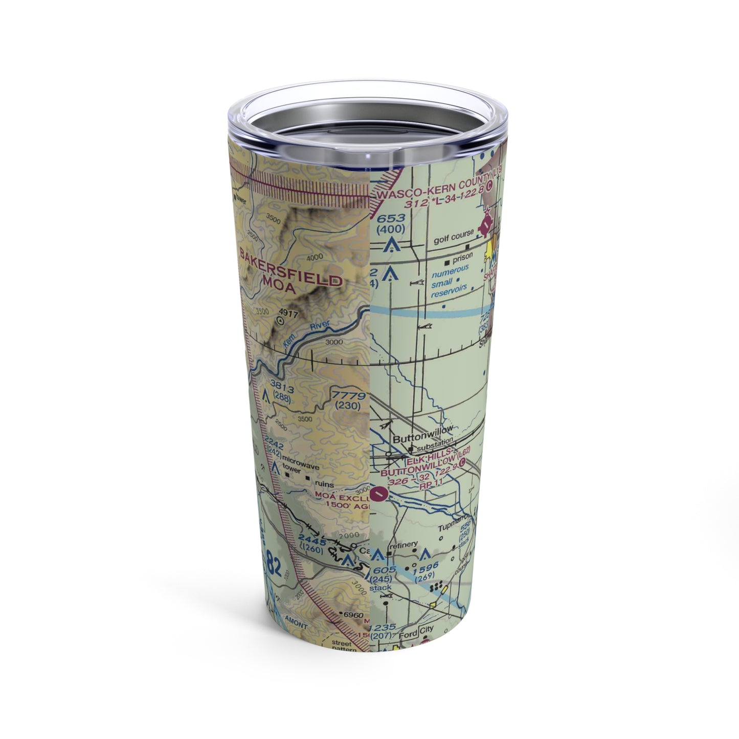 BFL Tumbler | Meadows Field Airport Tumbler