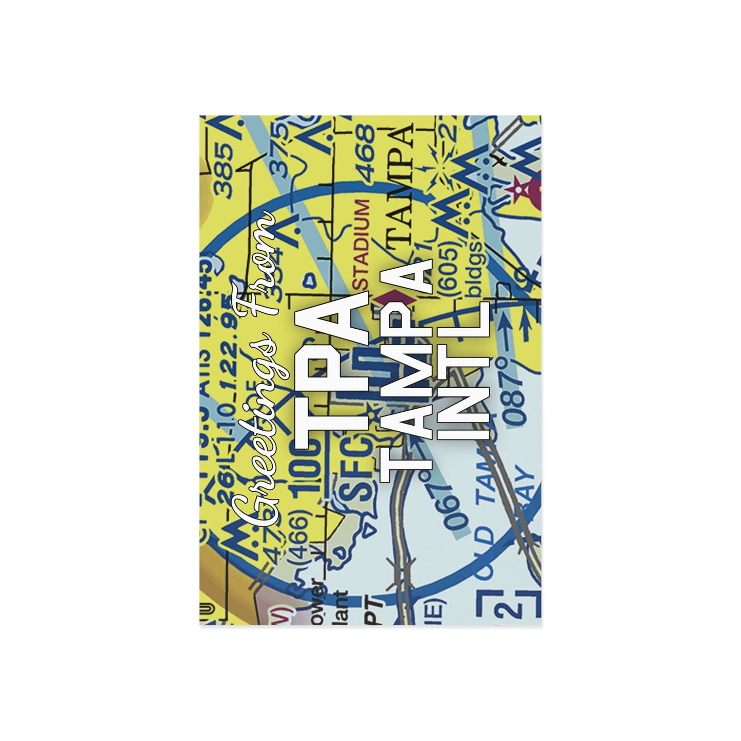 TPA Postcard | Tampa International Airport Card