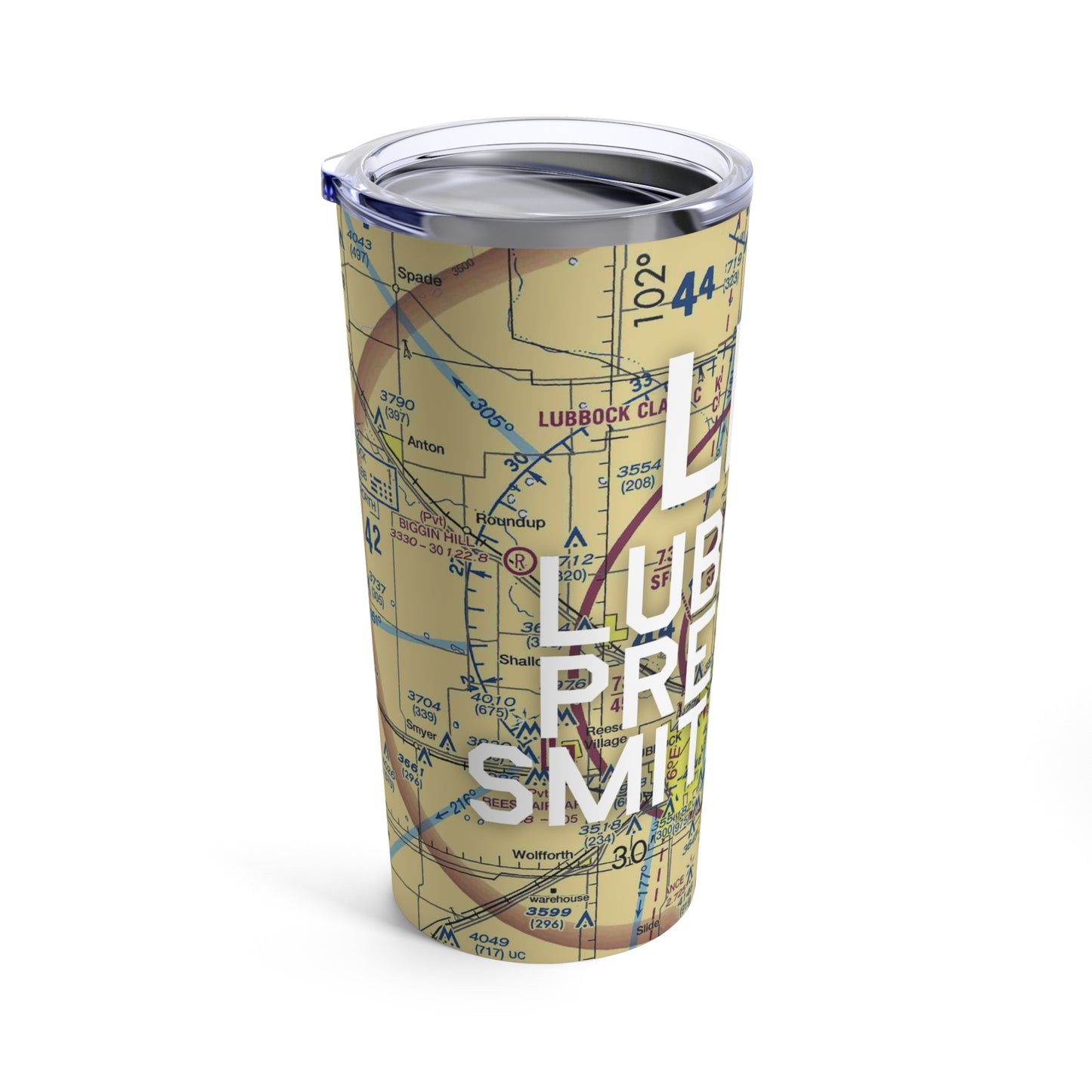 LBB Tumbler | Lubbock Preston Smith International Airport Tumbler