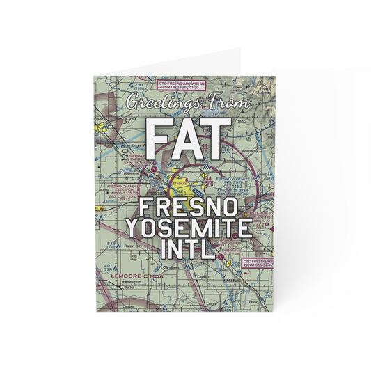 FAT Greeting Cards | Fresno Yosemite International Airport Cards