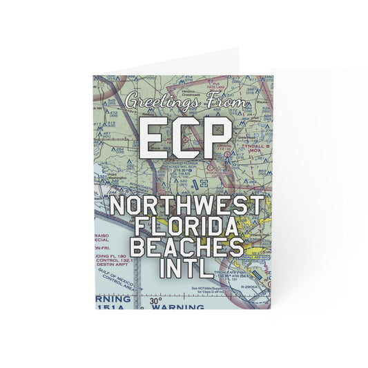ECP Greeting Cards | Northwest Florida Beaches International Airport Cards