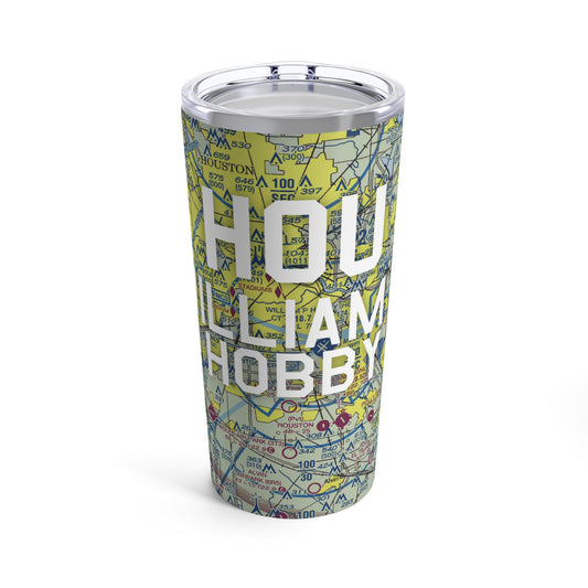 HOU Tumbler | William P Hobby Airport Tumbler