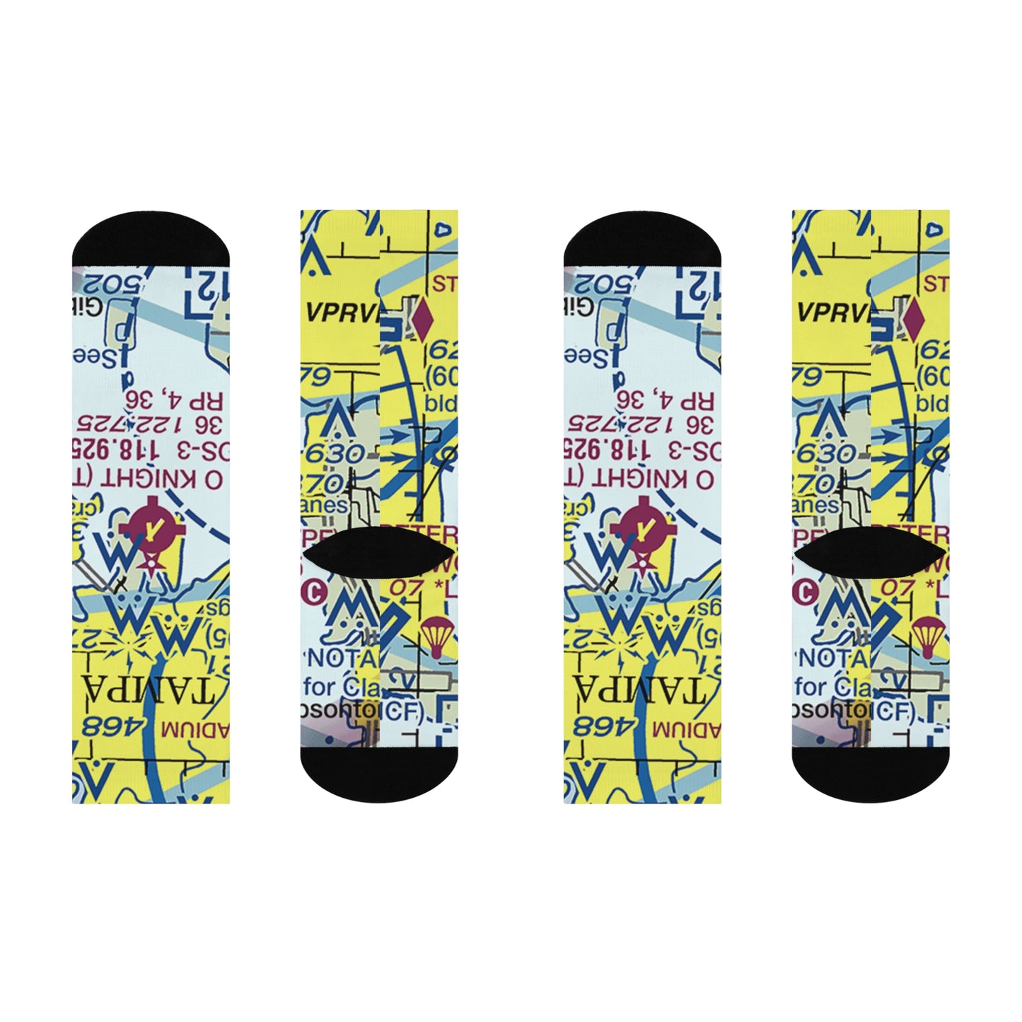 TPF Cushioned Crew Socks | Peter O Knight Socks