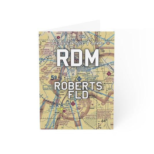 RDM Greeting Cards | Roberts Field Airport Cards