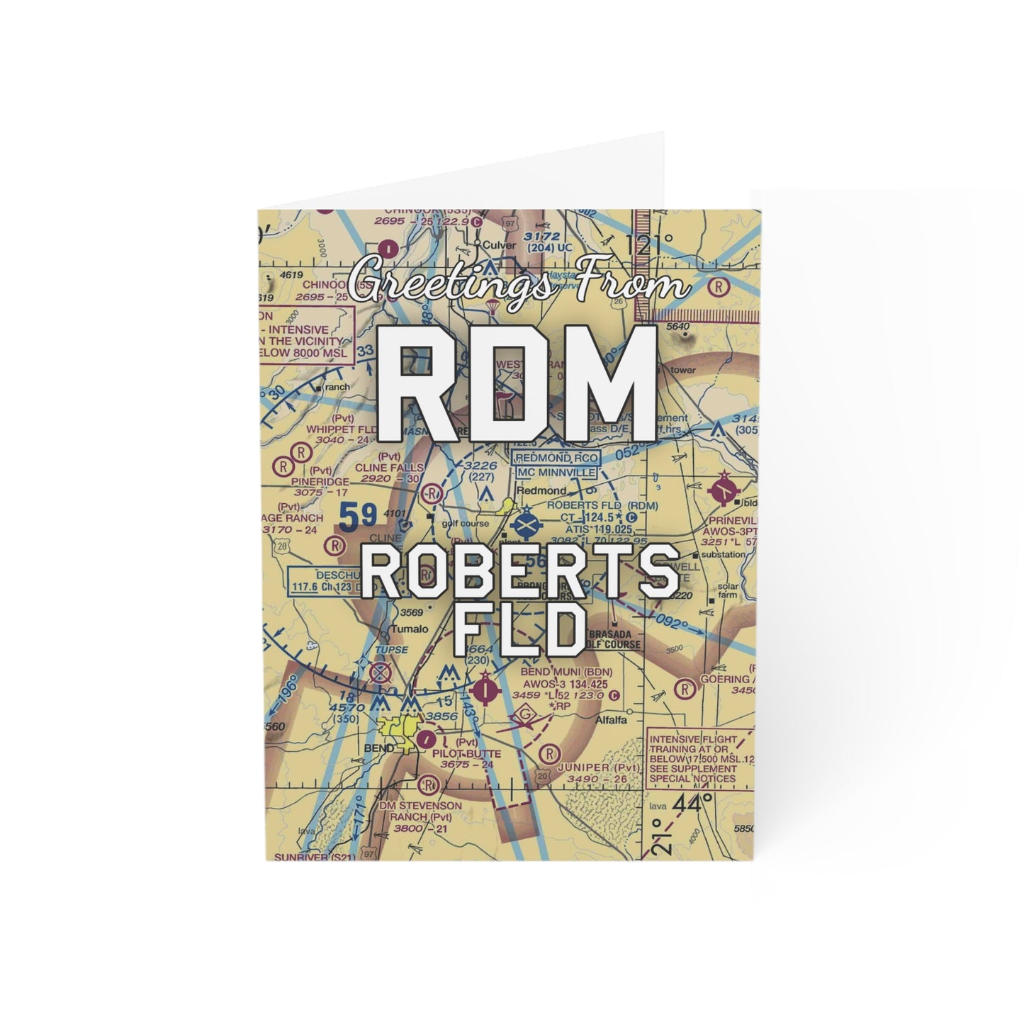 RDM Greeting Cards | Roberts Field Airport Cards