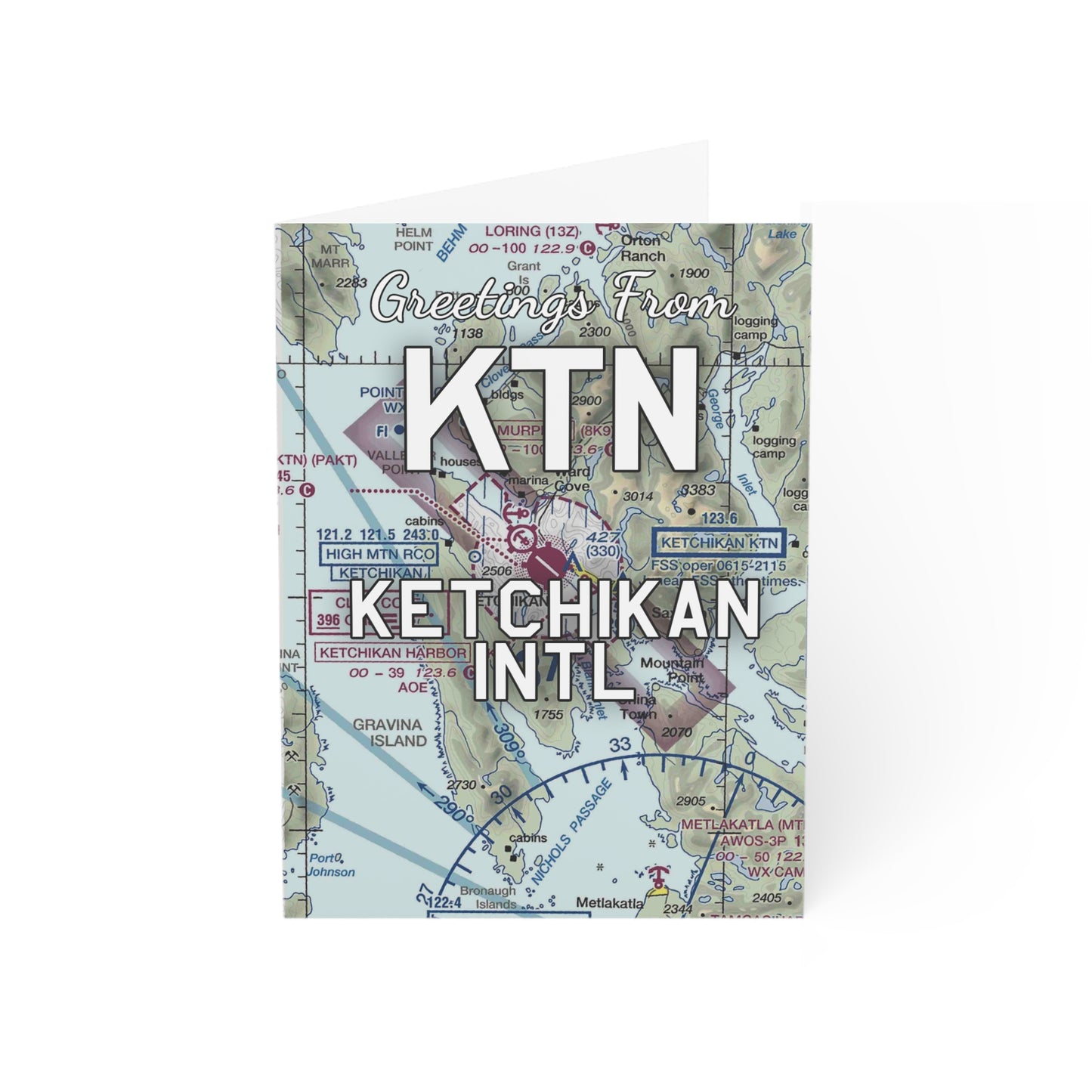 KTN Greeting Cards | Ketchikan International Airport Cards