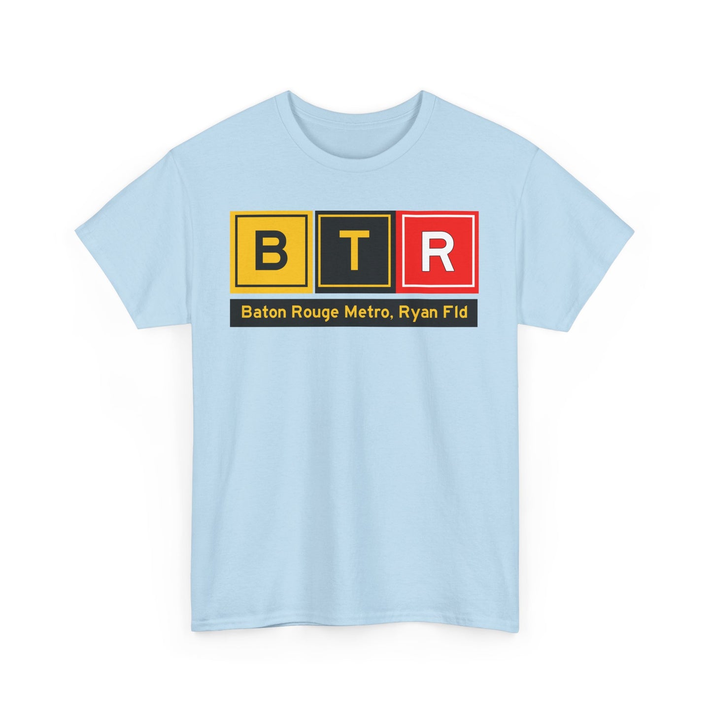 BTR Taxiway Tee w/ Airport Name | Baton Rouge Metro, Ryan Field Airport Tee