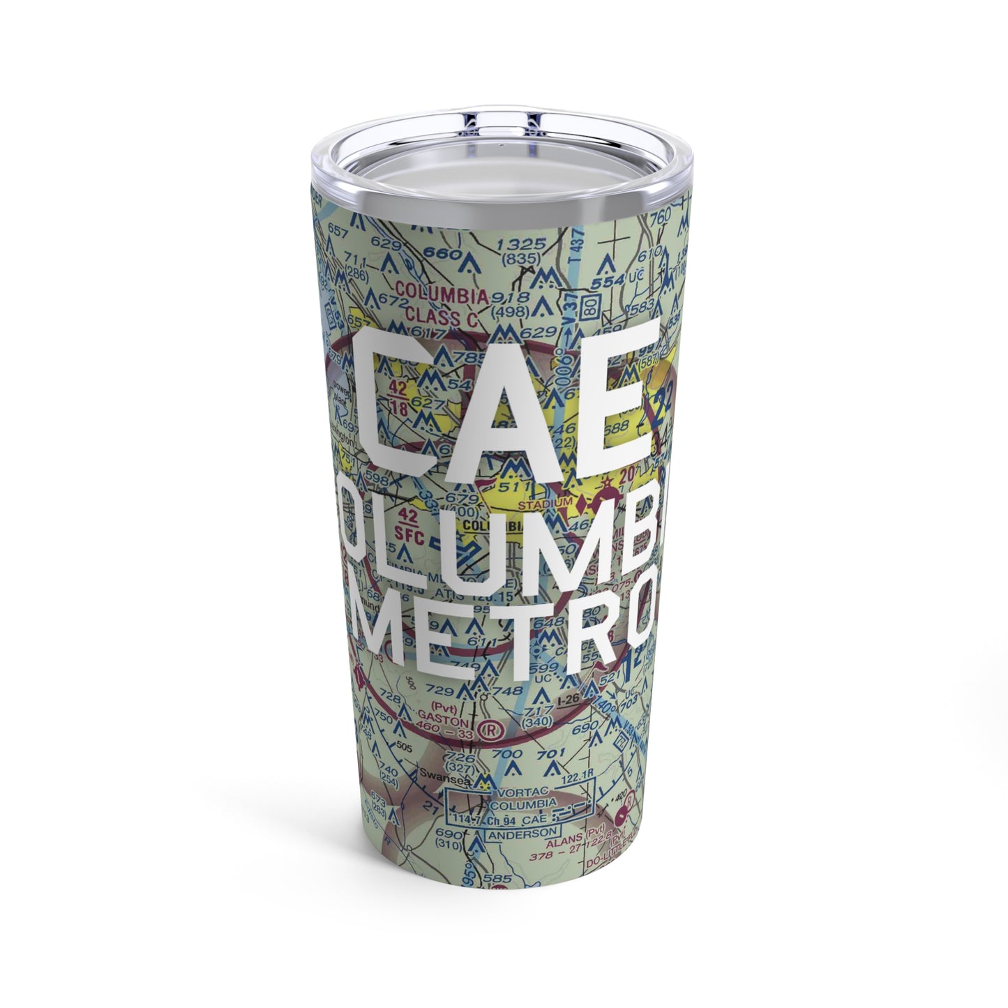 CAE Tumbler | Columbia Metro Airport Tumbler