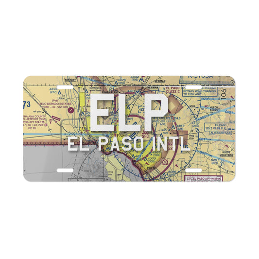 ELP Vanity Plate | El Paso International Airport Vanity Plate