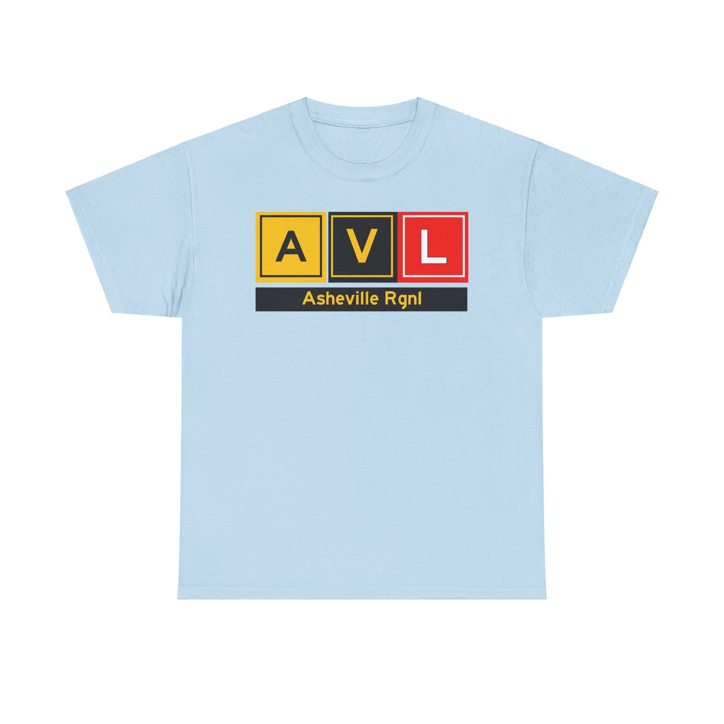 AVL Taxiway Tee w/ Airport Name | Asheville Regional Airport Tee
