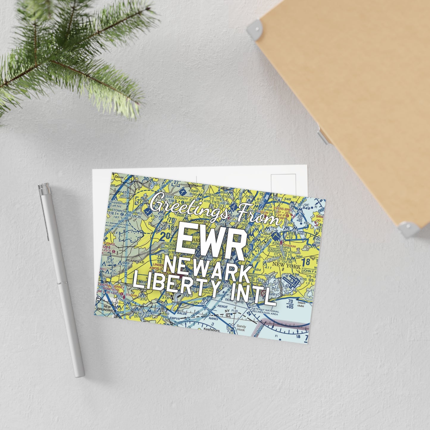 EWR Postcard | Newark Liberty International Airport Card