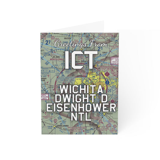 ICT Greeting Cards | Wichita Dwight D Eisenhower National Airport Cards