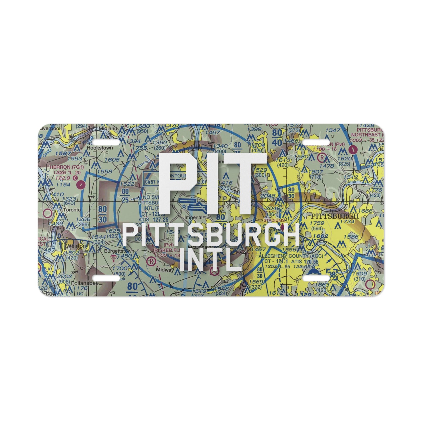 PIT Vanity Plate | Pittsburgh International Airport Vanity Plate