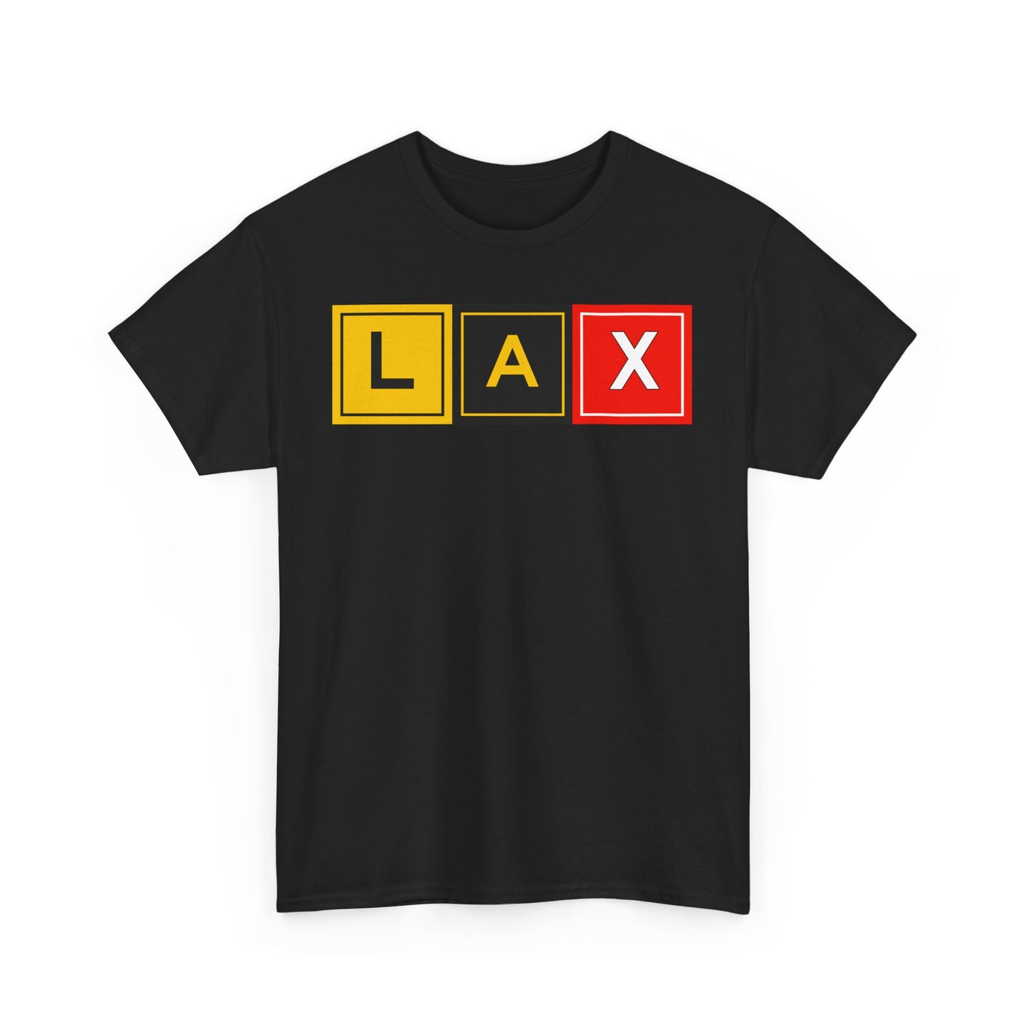 LAX Unisex Cotton Tee | Los Angeles International Tee