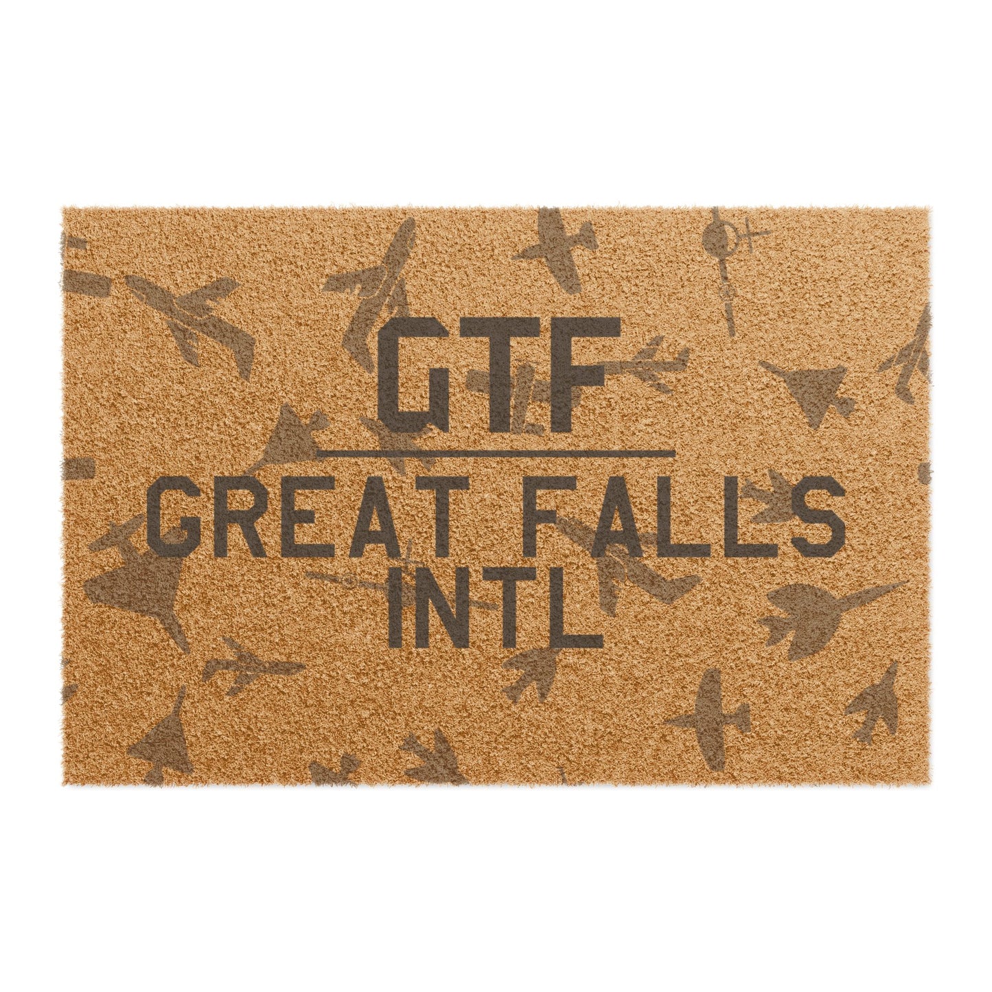 GTF Doormat | Great Falls International Airport Doormat