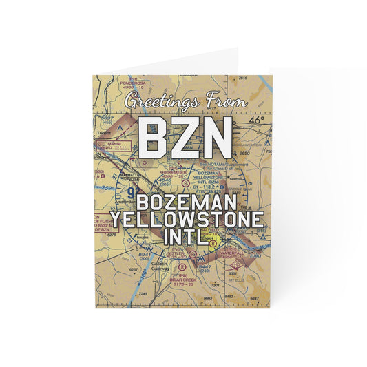 BZN Greeting Cards | Bozeman Yellowstone International Airport Cards