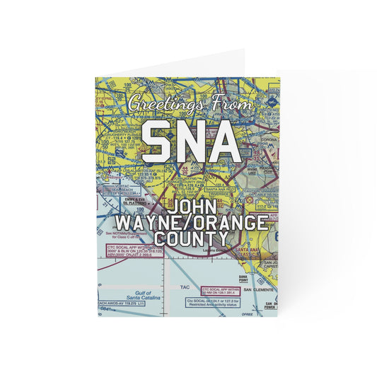 SNA Greeting Cards | John Wayne/Orange County Airport Cards