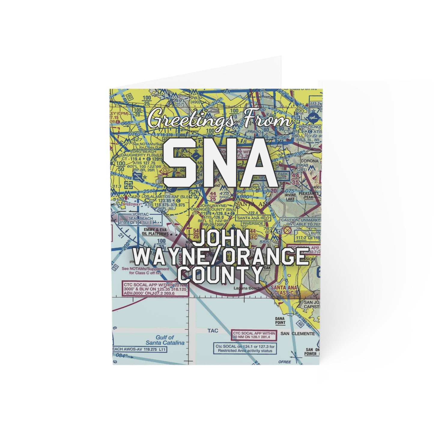 SNA Greeting Cards | John Wayne/Orange County Airport Cards