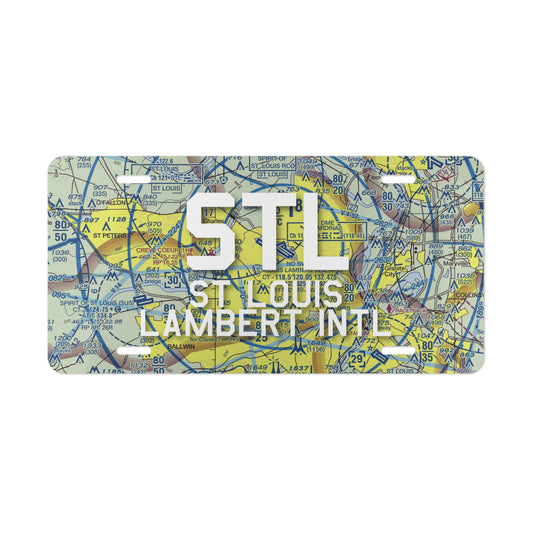 STL Vanity Plate | St Louis Lambert International Airport Vanity Plate
