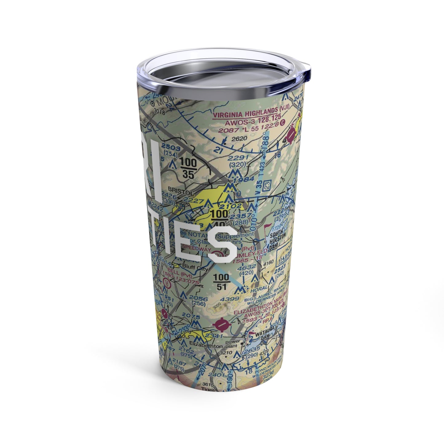 TRI Tumbler | Tri-Cities Airport Tumbler