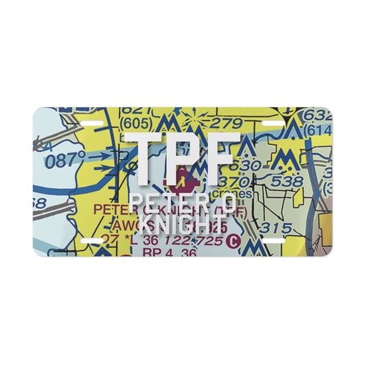 TPF Vanity Plate | Peter O Knight Vanity Plate