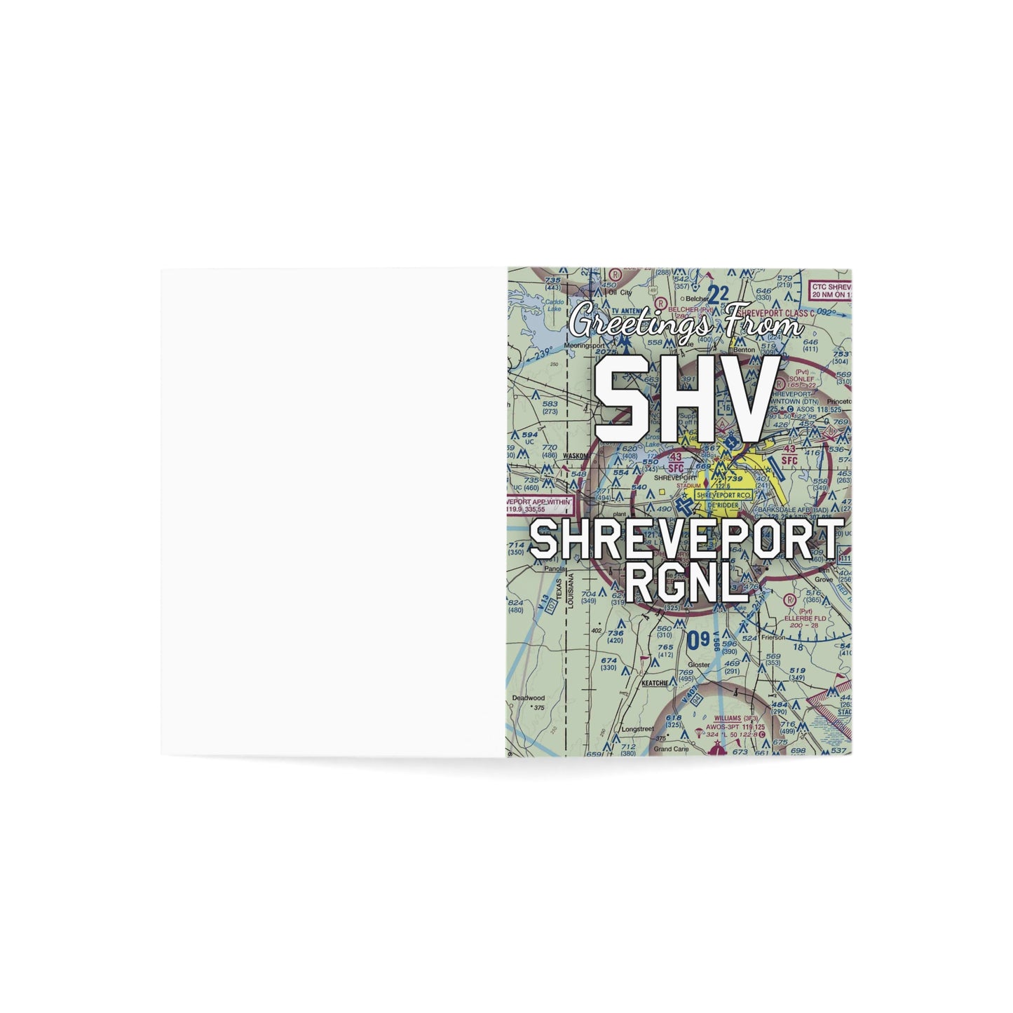 SHV Greeting Cards | Shreveport Regional Airport Cards