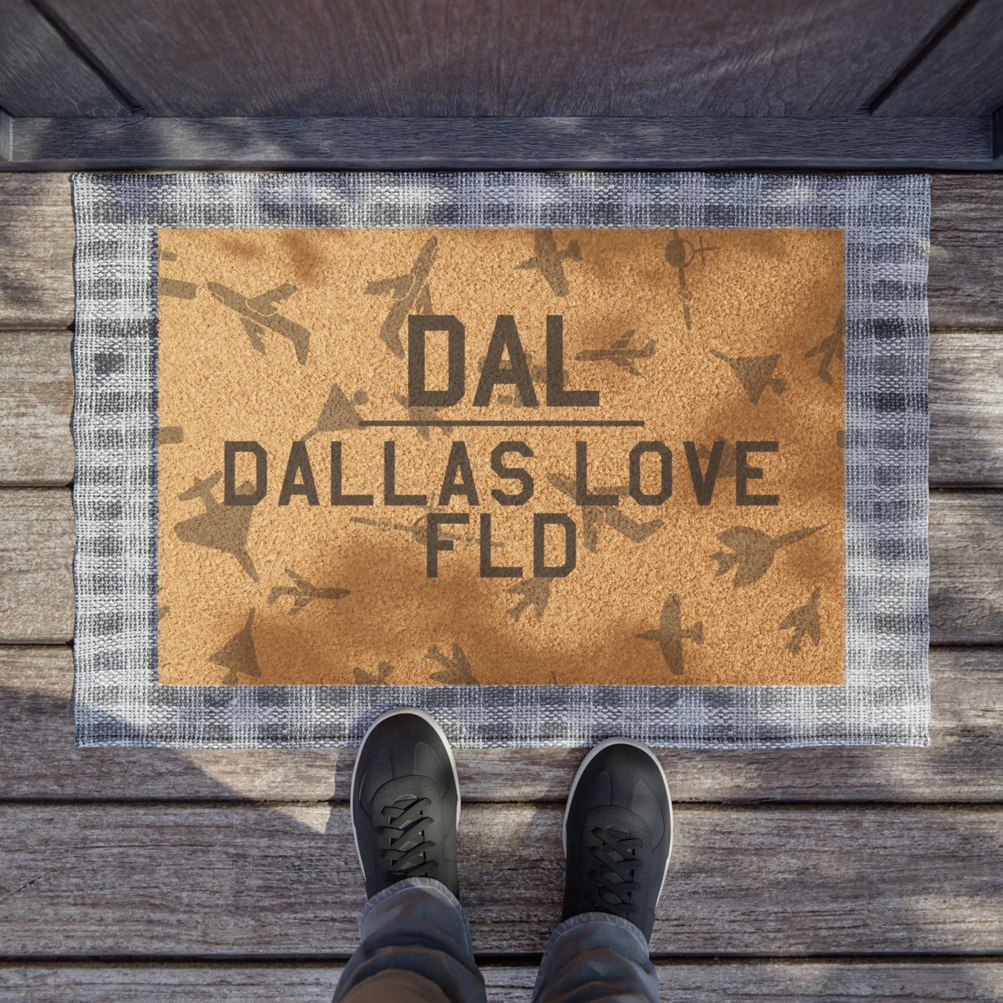 DAL Doormat | Dallas Love Field Airport Doormat