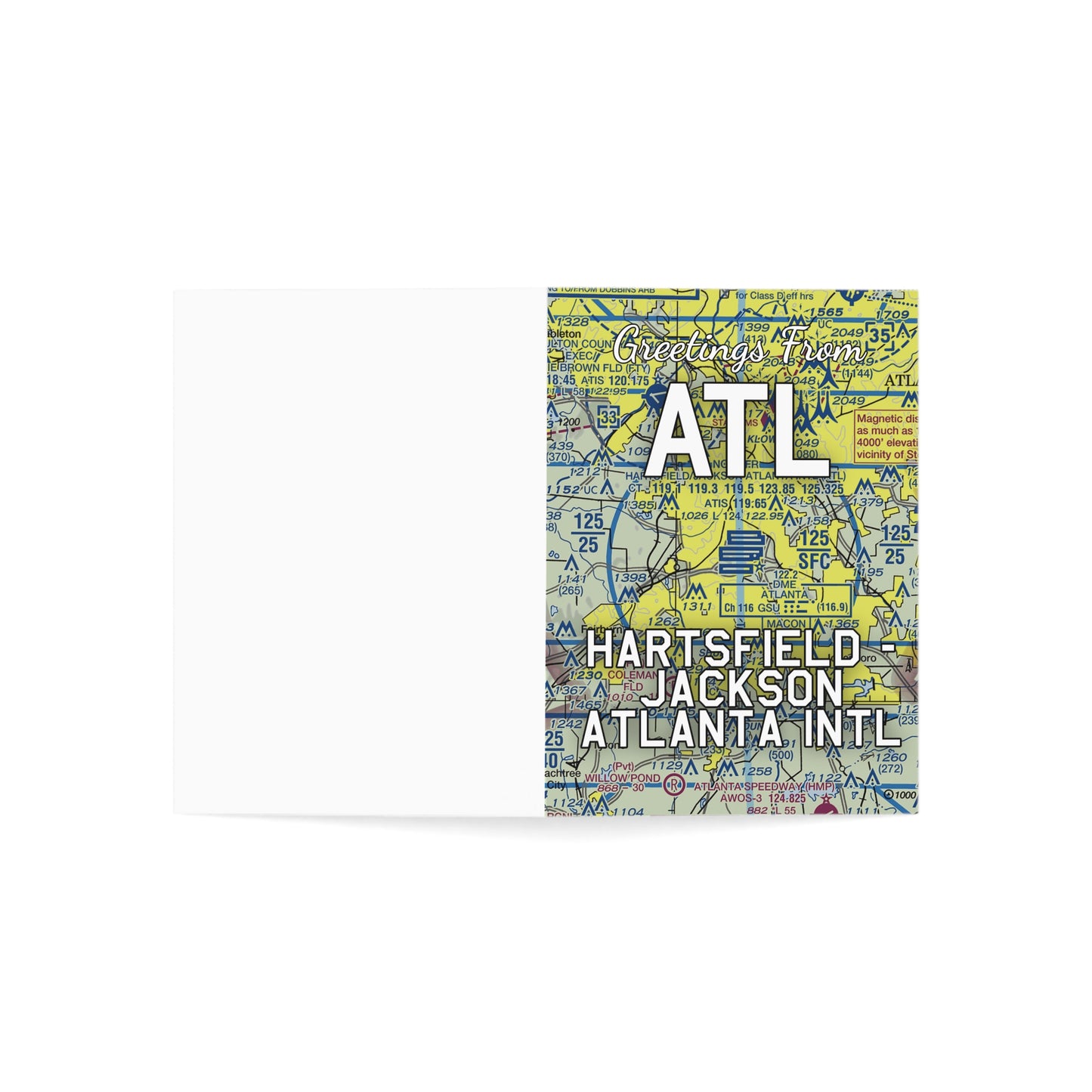 ATL Greeting Cards | Hartsfield - Jackson Atlanta International Airport Cards