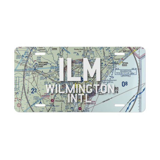 ILM Vanity Plate | Wilmington International Airport Vanity Plate
