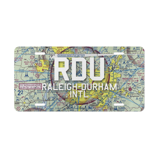 RDU Vanity Plate | Raleigh-Durham International Airport Vanity Plate