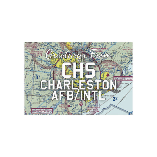 CHS Postcard | Charleston AFB/International Airport Card