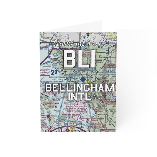 BLI Greeting Cards | Bellingham International Airport Cards