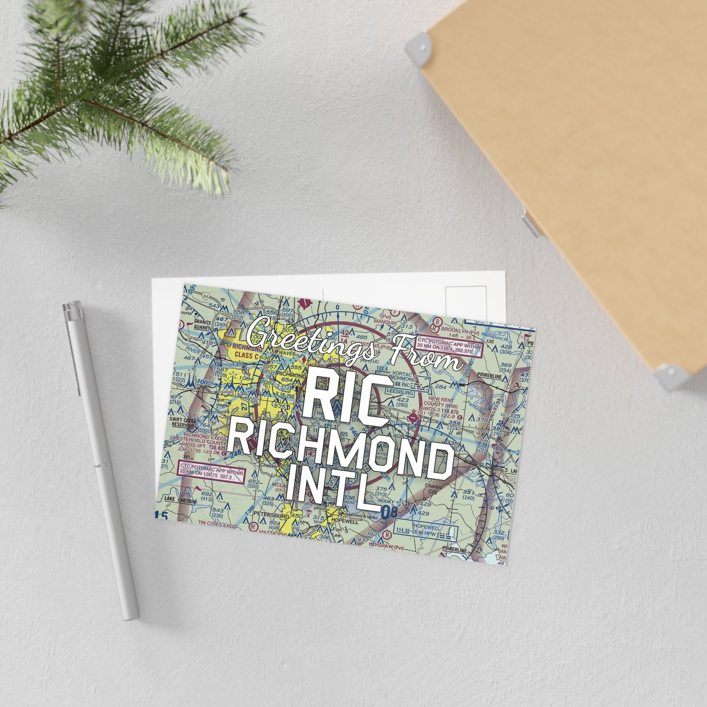 RIC Postcard | Richmond International Airport Card