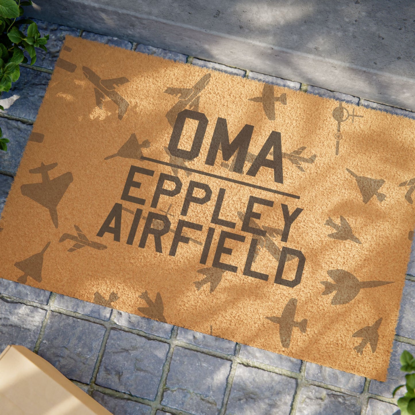 OMA Doormat | Eppley Airfield Airport Doormat